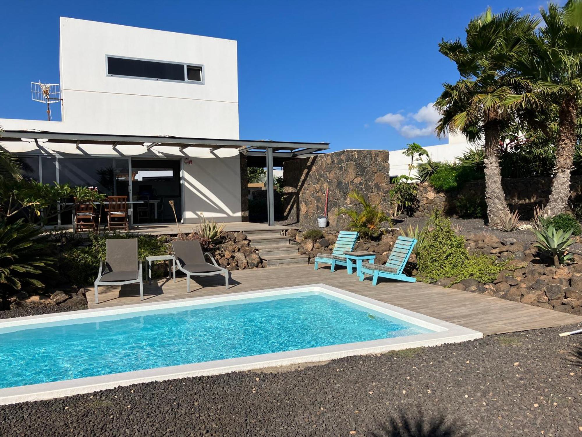 Majanicho Rock - Villa With Heated Pool Lajares Exteriér fotografie